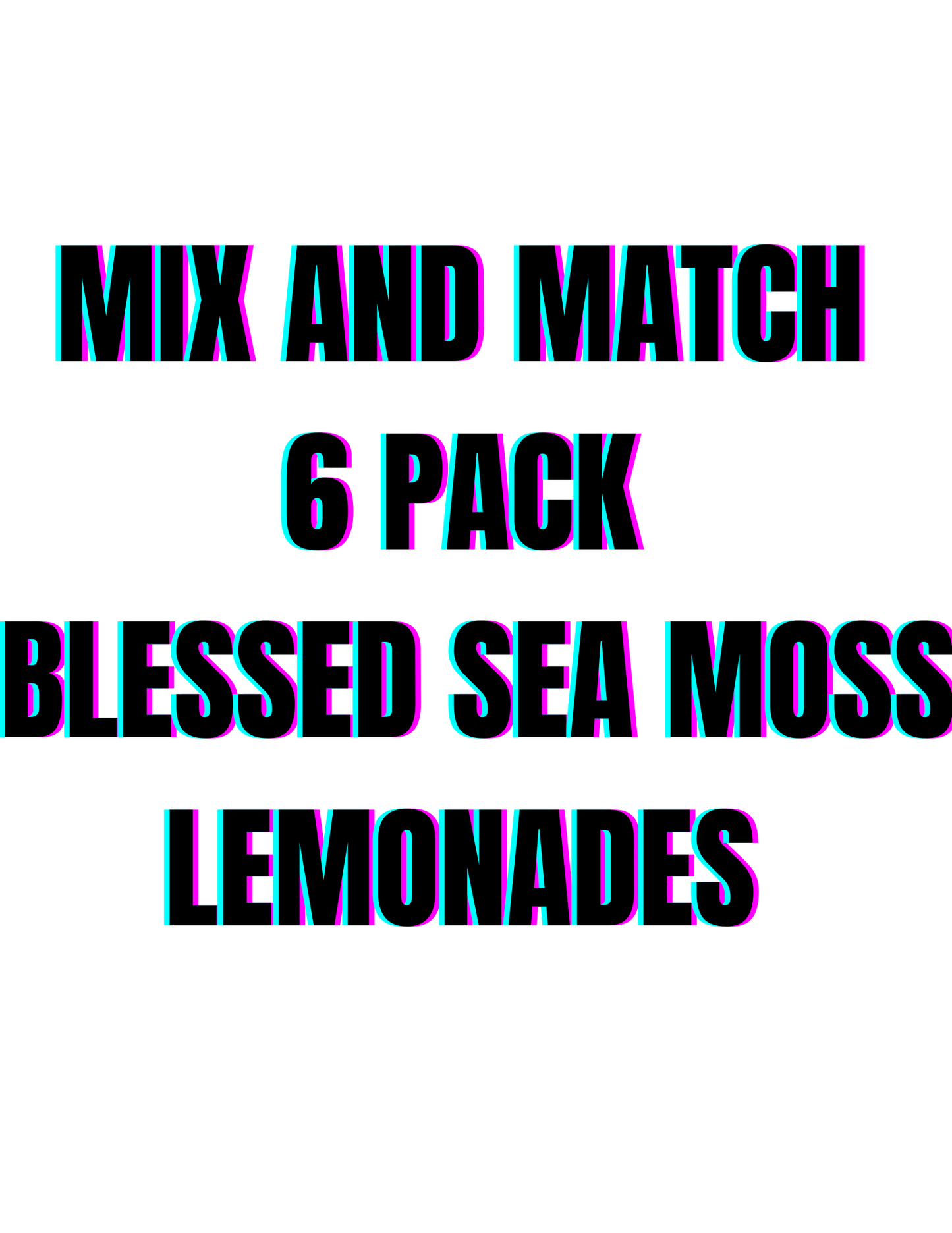 Blessed Sea Moss Infused Lemonade